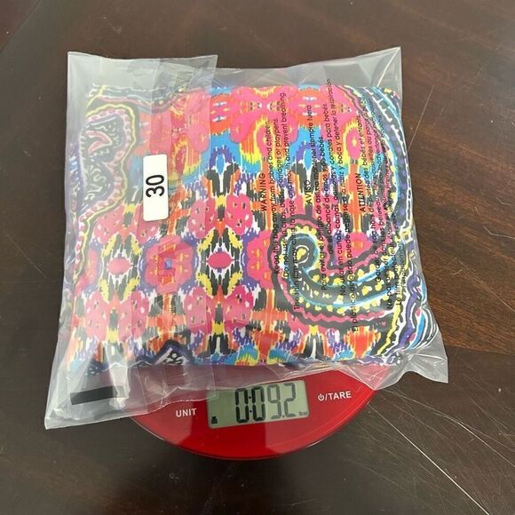 Lauren Ralph Lauren Multicolor Colorful Paisley Boat Neck Swing Top Size L - Picture 13 of 13